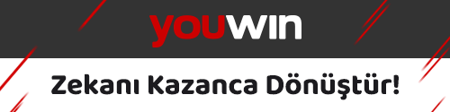 Youwin logosu ve kazanca dönüştür mesajı bulunan banner